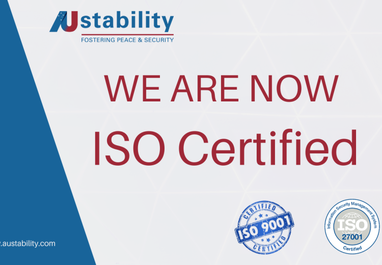 We are now ISO Certified